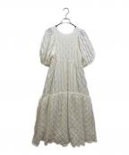 CLANEクラネ）の古着「BOMB ONEPIECE」｜ホワイト