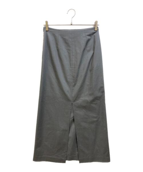 Mardi Mercredi（マルディメクルディ）Mardi Mercredi (マルディメクルディ) リボンスカート グレー サイズ:sの古着・服飾アイテム