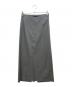Mardi Mercredi（マルディメクルディ）の古着「リボンスカート」｜グレー