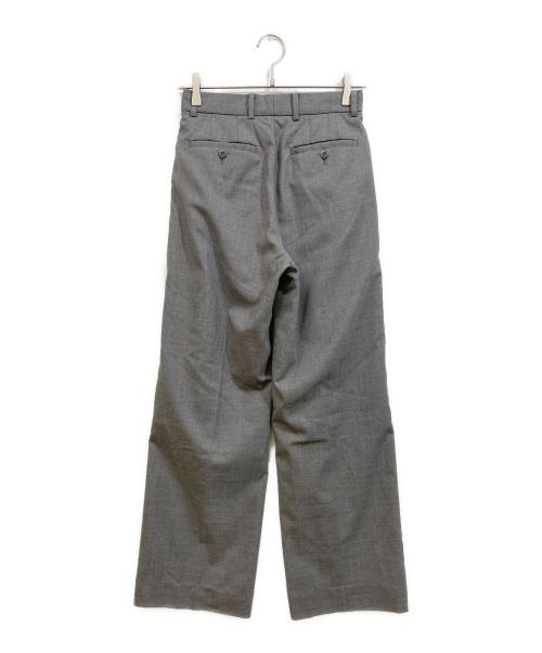 THE SHINZONE（ザ シンゾーン）THE SHINZONE (ザ シンゾーン) ウールスラックス グレー サイズ:34の古着・服飾アイテム