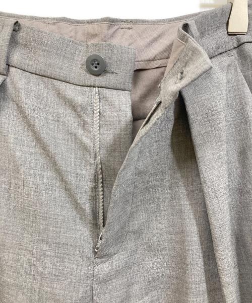 THE SHINZONE（ザ シンゾーン）THE SHINZONE (ザ シンゾーン) ウールスラックス グレー サイズ:34の古着・服飾アイテム