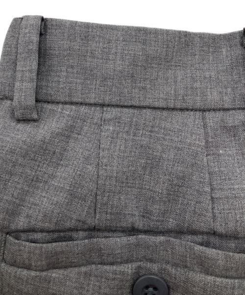 THE SHINZONE（ザ シンゾーン）THE SHINZONE (ザ シンゾーン) ウールスラックス グレー サイズ:34の古着・服飾アイテム
