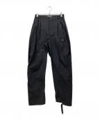san san gearサンサンギア）の古着「ナイロンパンツ」｜ブラック