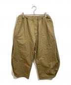 EEL Productsイール プロダクツ）の古着「CONTEMPORARY PANTS」｜ベージュ