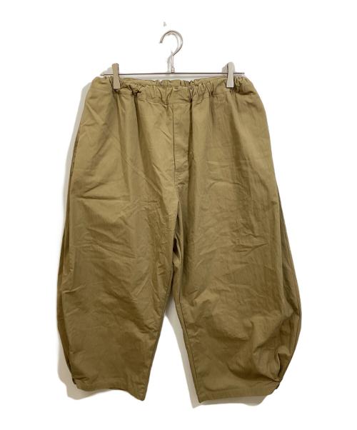 EEL Products（イール プロダクツ）EEL Products (イール プロダクツ) CONTEMPORARY PANTS ベージュ サイズ:Ｍの古着・服飾アイテム