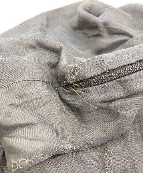 DOLCE & GABBANA（ドルチェ＆ガッバーナ）DOLCE & GABBANA (ドルチェ＆ガッバーナ) シャツワンピース ブラウン サイズ:40の古着・服飾アイテム