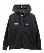 WIND AND SEAウィンダンシー）の古着「POLARTEC FLEECE HOODIE」｜ブラック