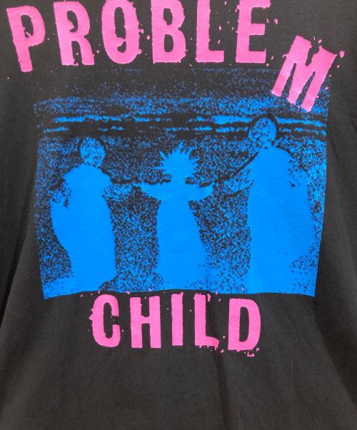 BEAMS T（ビームス ティー）BEAMS T (ビームス ティー) プリントTシャツ ブラック サイズ:	SIZE XLの古着・服飾アイテム