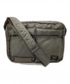 PORTERポーター）の古着「SHOULDER BAG(L)」｜グレー