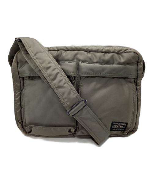 PORTER（ポーター）PORTER (ポーター) SHOULDER BAG(L) グレーの古着・服飾アイテム