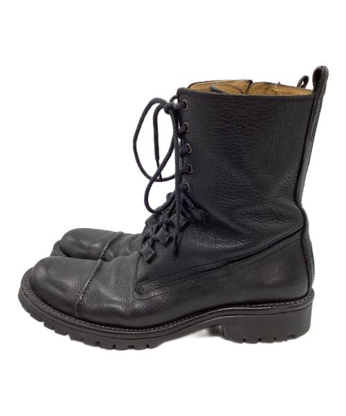 SAYA（サヤ）SAYA (サヤ) レースアップブーツ ブラック サイズ:24の古着・服飾アイテム