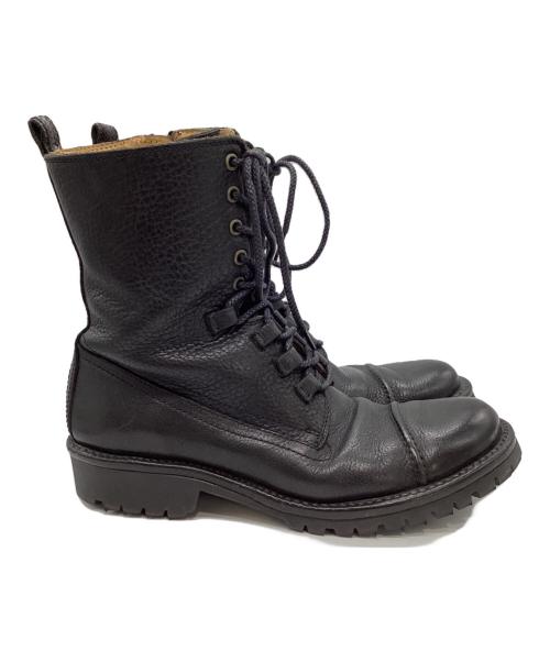 SAYA（サヤ）SAYA (サヤ) レースアップブーツ ブラック サイズ:24の古着・服飾アイテム