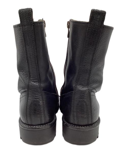 SAYA（サヤ）SAYA (サヤ) レースアップブーツ ブラック サイズ:24の古着・服飾アイテム