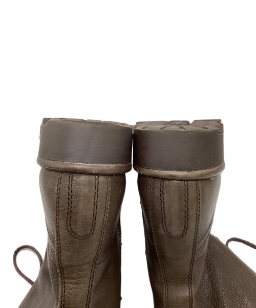 SAYA（サヤ）SAYA (サヤ) レースアップブーツ ブラウン サイズ:23 1/2の古着・服飾アイテム