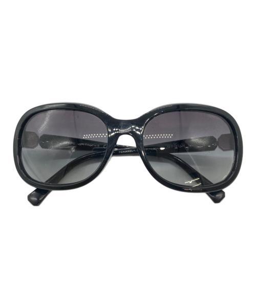 CHANEL（シャネル）CHANEL (シャネル) ココマークサングラス ブラック サイズ:56□18-135の古着・服飾アイテム