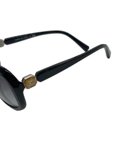 CHANEL（シャネル）CHANEL (シャネル) ココマークサングラス ブラック サイズ:56□18-135の古着・服飾アイテム