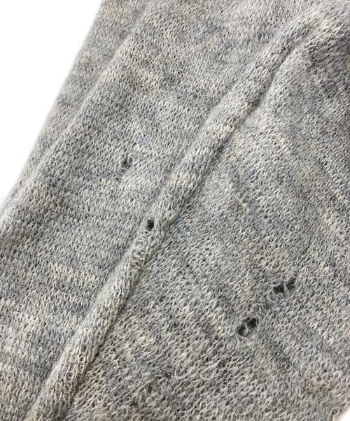TOWN CRAFT（タウンクラフト）TOWN CRAFT (タウンクラフト) モヘア混カーディガン グレー サイズ:SIZE Lの古着・服飾アイテム