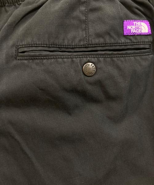 THE NORTHFACE PURPLELABEL（ザ・ノースフェイス パープルレーベル）THE NORTHFACE PURPLELABEL (ザ・ノースフェイス パープルレーベル) Ripstop Shirred Waist Pants ブラック サイズ:34の古着・服飾アイテム