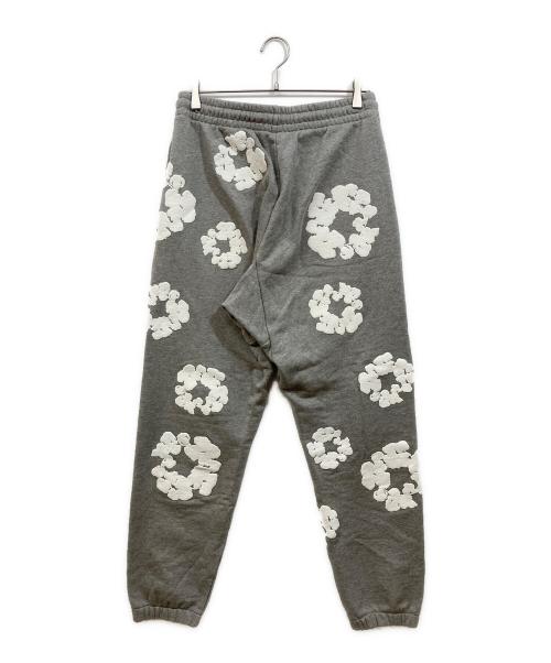Denim Tears（デニムティアーズ）Denim Tears (デニムティアーズ) コットンリーススウェットパンツ ライトグレー サイズ:Sの古着・服飾アイテム