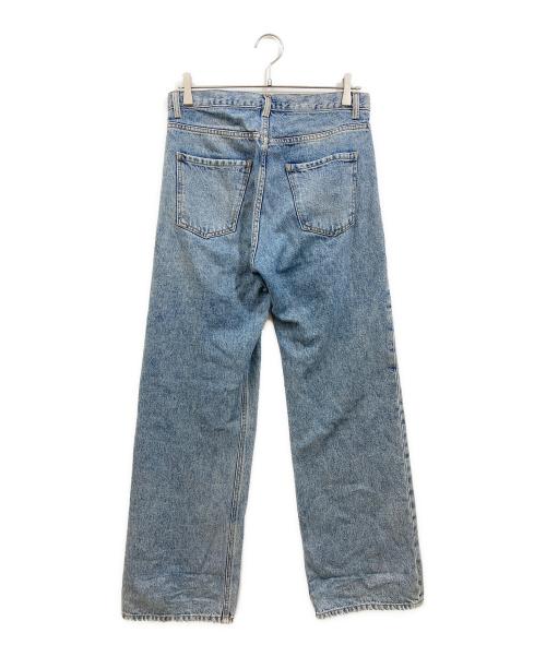Maison Margiela（メゾンマルジェラ）Maison Margiela (メゾンマルジェラ) STRAIGHT DENIM PANTS CONTRAST POCKETS ブルー サイズ:40の古着・服飾アイテム