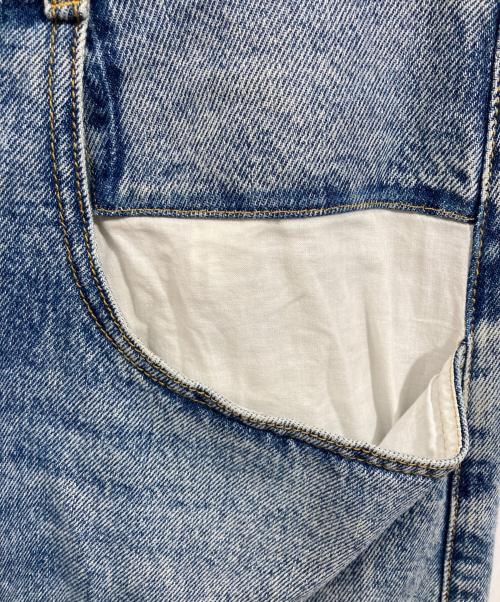 Maison Margiela（メゾンマルジェラ）Maison Margiela (メゾンマルジェラ) STRAIGHT DENIM PANTS CONTRAST POCKETS ブルー サイズ:40の古着・服飾アイテム