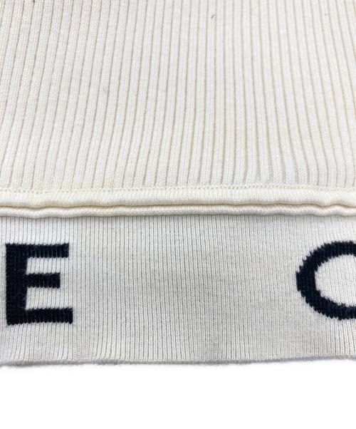 CELINE（セリーヌ）CELINE (セリーヌ) アスリート ブラ / メッシュ アイボリー サイズ:Mの古着・服飾アイテム