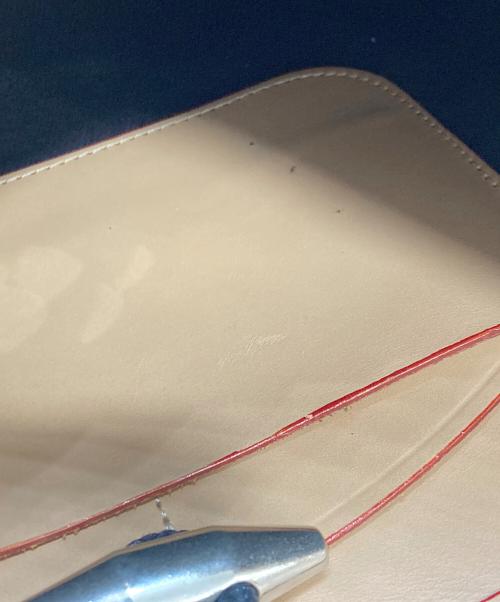 DOONEY&BOURKE（ドゥーニーアンドバーク）DOONEY&BOURKE (ドゥーニーアンドバーク) デニムレザーショルダーバッグ インディゴの古着・服飾アイテム