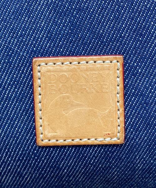 DOONEY&BOURKE（ドゥーニーアンドバーク）DOONEY&BOURKE (ドゥーニーアンドバーク) デニムレザーショルダーバッグ インディゴの古着・服飾アイテム