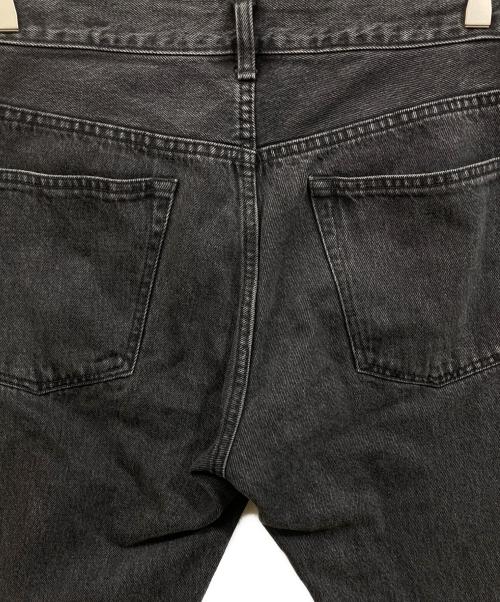 COMOLI（コモリ）COMOLI (コモリ) ブラックデニム 5ポケットパンツ ブラック サイズ:SIZE 1の古着・服飾アイテム