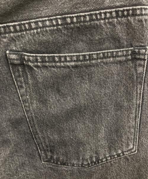 COMOLI（コモリ）COMOLI (コモリ) ブラックデニム 5ポケットパンツ ブラック サイズ:SIZE 1の古着・服飾アイテム