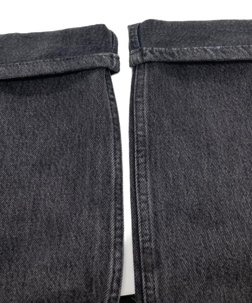 COMOLI（コモリ）COMOLI (コモリ) ブラックデニム 5ポケットパンツ ブラック サイズ:SIZE 1の古着・服飾アイテム