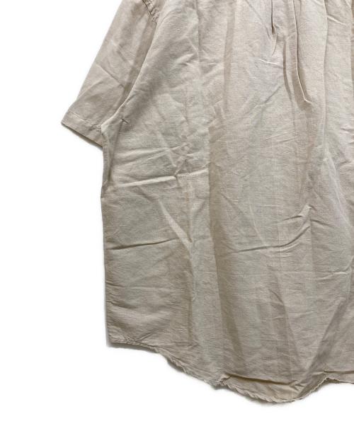 GAP（ギャップ）GAP (ギャップ) ヴィンテージリネンコットン半袖シャツ ベージュ サイズ:Mの古着・服飾アイテム