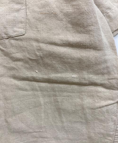 GAP（ギャップ）GAP (ギャップ) ヴィンテージリネンコットン半袖シャツ ベージュ サイズ:Mの古着・服飾アイテム