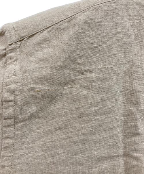 GAP（ギャップ）GAP (ギャップ) ヴィンテージリネンコットン半袖シャツ ベージュ サイズ:Mの古着・服飾アイテム
