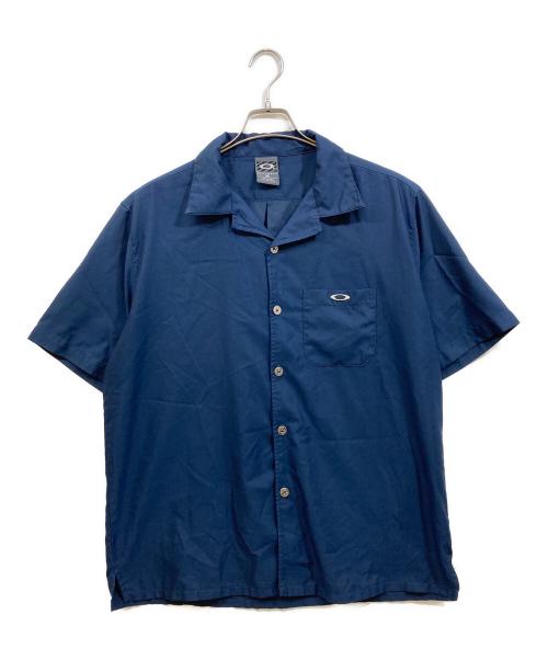 OAKLEY（オークリー）OAKLEY (オークリー) オールド半袖シャツ ネイビー サイズ:Sの古着・服飾アイテム