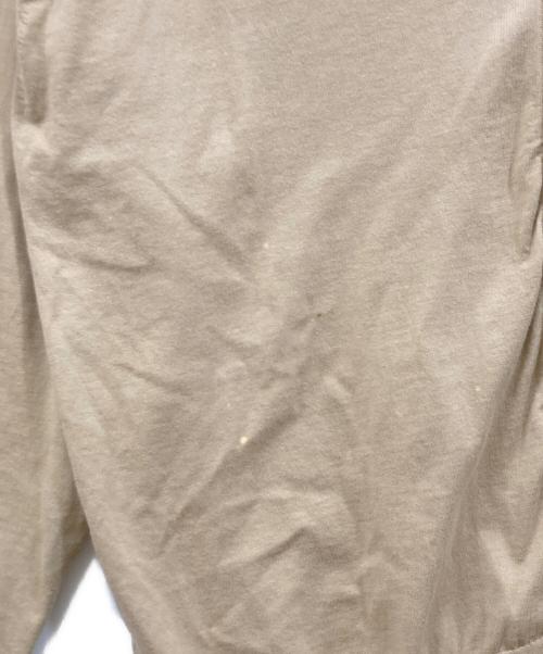 AURALEE（オーラリー）AURALEE (オーラリー) SUPER HIGH GAUGE COTTON KNIT CARDIGAN ベージュ サイズ:4の古着・服飾アイテム