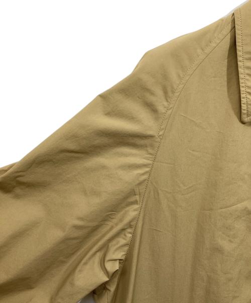 TOMORROW LAND（トゥモローランド）TOMORROW LAND (トゥモローランド) コットンナイロン ステンカラーコート ベージュ サイズ:Sの古着・服飾アイテム