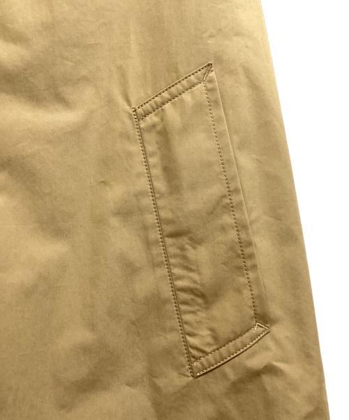 TOMORROW LAND（トゥモローランド）TOMORROW LAND (トゥモローランド) コットンナイロン ステンカラーコート ベージュ サイズ:Sの古着・服飾アイテム
