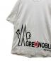 中古・古着 MONCLER GRENOBLE (モンクレール グルノーブル) ロゴプリントTシャツ ホワイト サイズ:L：17000円