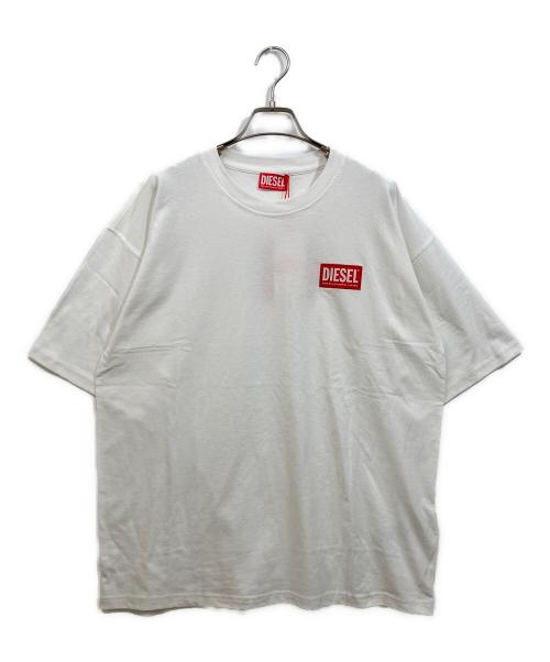 DIESEL（ディーゼル）DIESEL (ディーゼル) T-BOX-LAB T-SHIRT ホワイト サイズ:Mの古着・服飾アイテム