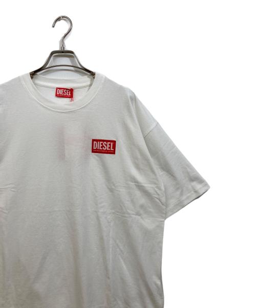 DIESEL（ディーゼル）DIESEL (ディーゼル) T-BOX-LAB T-SHIRT ホワイト サイズ:Mの古着・服飾アイテム