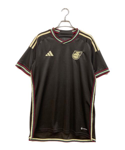 adidas（アディダス）adidas (アディダス) WALES BONNER (ウェールズボナー) ゲームシャツ ブラウン サイズ:XLの古着・服飾アイテム