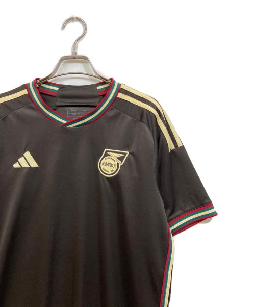 adidas（アディダス）adidas (アディダス) WALES BONNER (ウェールズボナー) ゲームシャツ ブラウン サイズ:XLの古着・服飾アイテム