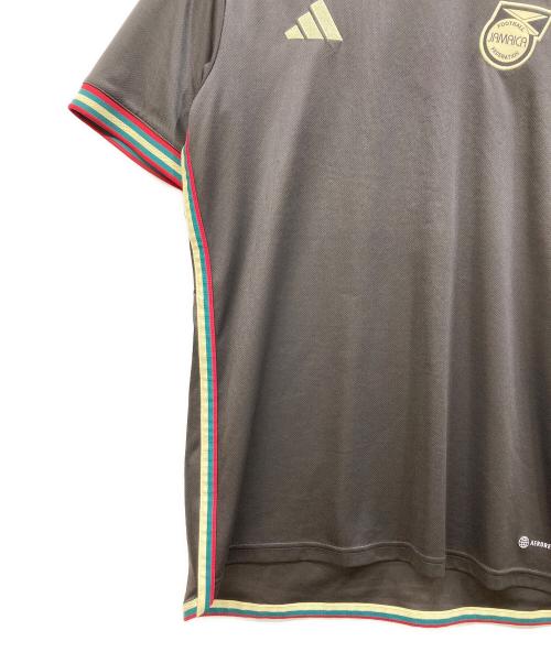 adidas（アディダス）adidas (アディダス) WALES BONNER (ウェールズボナー) ゲームシャツ ブラウン サイズ:XLの古着・服飾アイテム