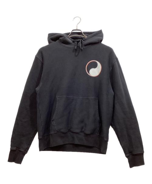 stussy（ステューシー）stussy (ステューシー) OUR LEGACY (アワーレガシー) DROP SHADOW PIGMENT DYED HOODIE パーカー ブラック サイズ:Mの古着・服飾アイテム