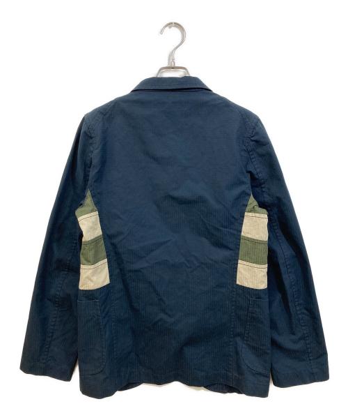 COMME des GARCONS SHIRT（コムデギャルソンシャツ）COMME des GARCONS SHIRT (コムデギャルソンシャツ) カラーパネルジャケット ネイビー サイズ:XSの古着・服飾アイテム