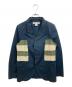 COMME des GARCONS SHIRT（コムデギャルソンシャツ）の古着「カラーパネルジャケット」｜ネイビー