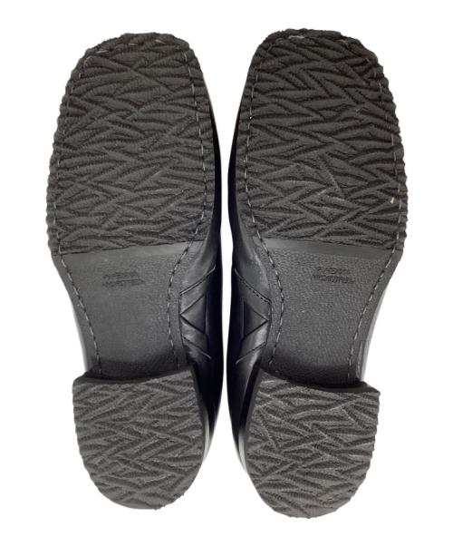 MIDORIKAWA RYO（ミドリカワリョウ）MIDORIKAWA RYO (ミドリカワリョウ) スクエアトゥレザーシューズ ブラック サイズ:27の古着・服飾アイテム