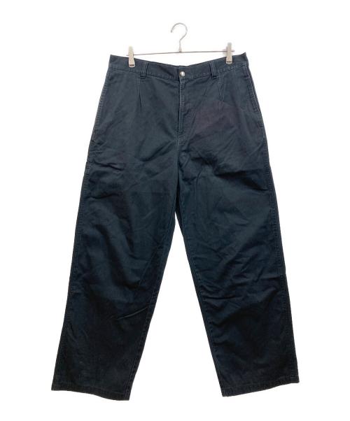 stussy（ステューシー）stussy (ステューシー) TWILL WORKGEAR TROUSER ブラック サイズ:34の古着・服飾アイテム
