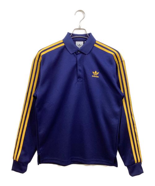 adidas Originals（アディダスオリジナル）adidas Originals (アディダスオリジナル) 長袖ポロシャツ ネイビー サイズ:XSの古着・服飾アイテム